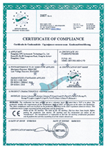 Environmental Quality Monitoring Certificate